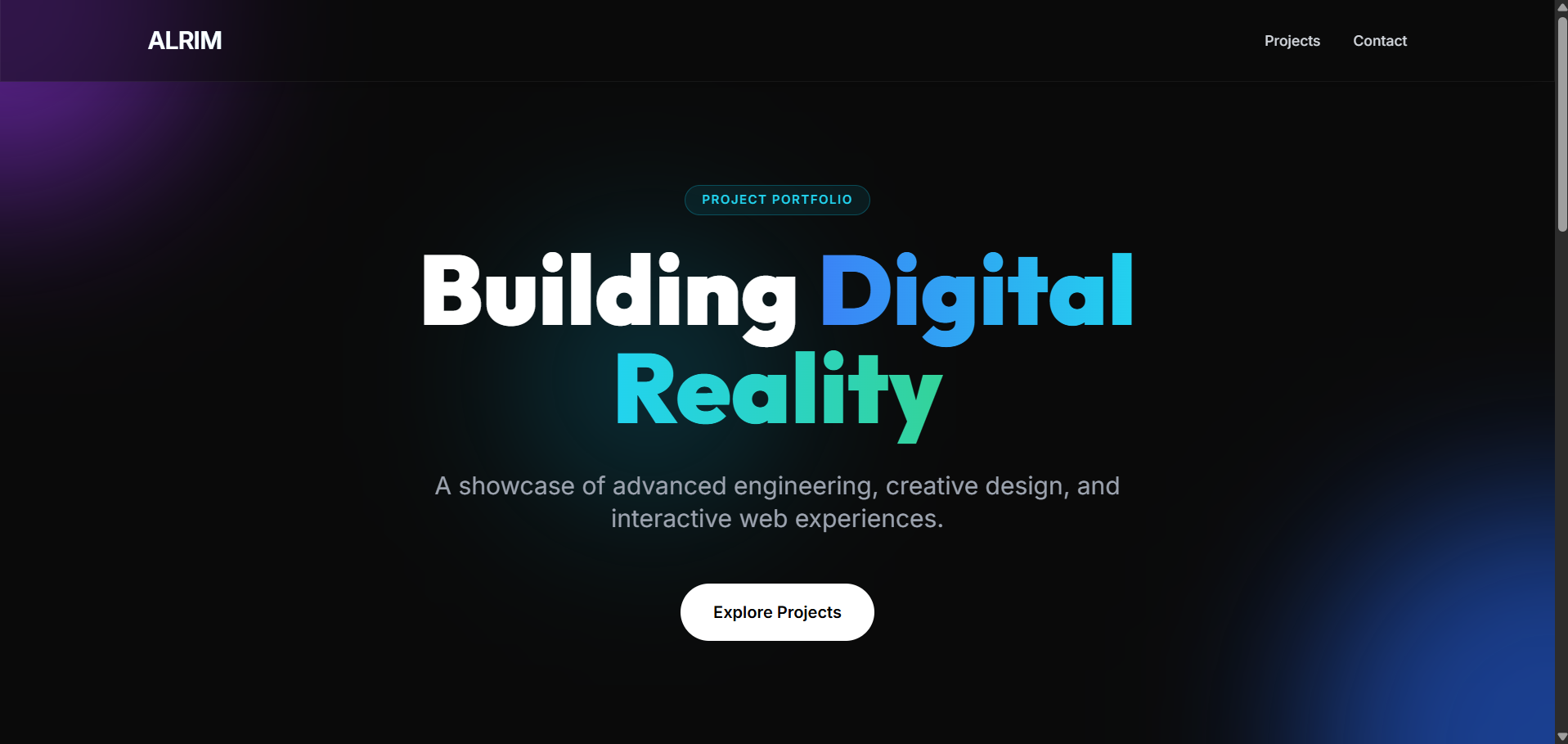 The main menu.