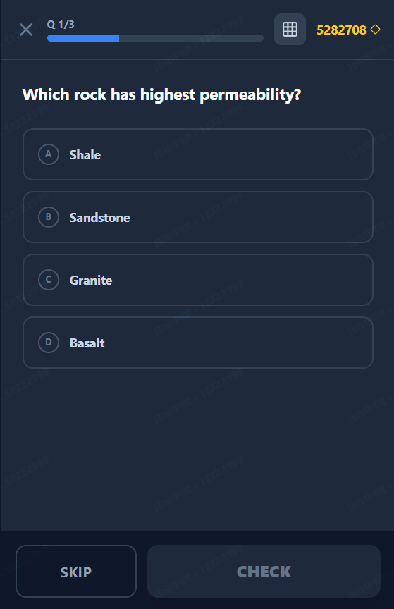 The quiz itself.